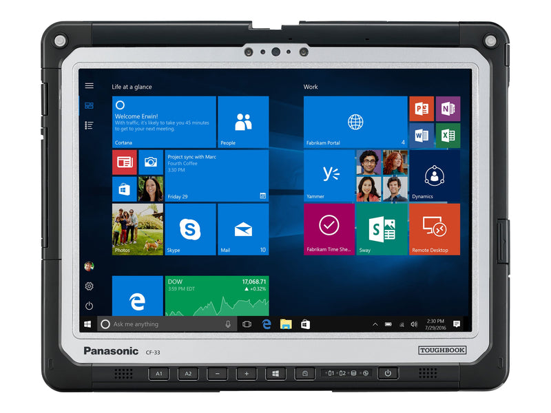 Panasonic Toughbook 12" Tablet – robust, Windows 11 Pro