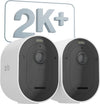 ARLO Pro 5 Sicherheitskamera – 2K-Video, wetterfest, 2er-Set