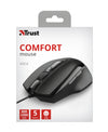 TRUST Voca Comfort Maus – Ergonomisch, 6 Tasten, USB