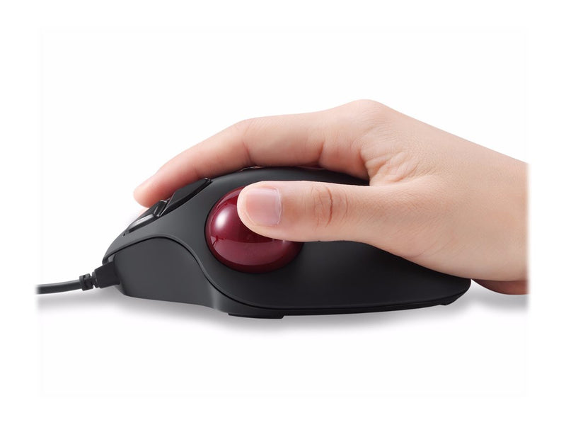 PERIXX Trackball-Maus – Ergonomisch, USB-Anschluss