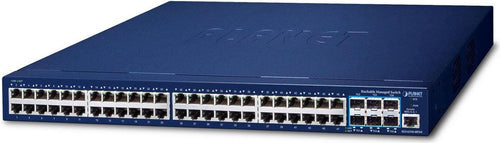 Planet Technology Netzwerk-Switch – 48 Ports, 10G SFP+