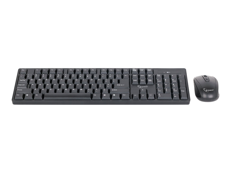 GEMBIRD Wireless Desktop-Set – Kabellos, mit Nummernblock
