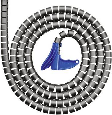 HellermannTyton Schutzschlauch – Flexibler Kabelschutz, 25 m