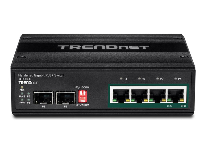 Trendnet 6-Port Switch – Robustes Design für Industrieanwendungen