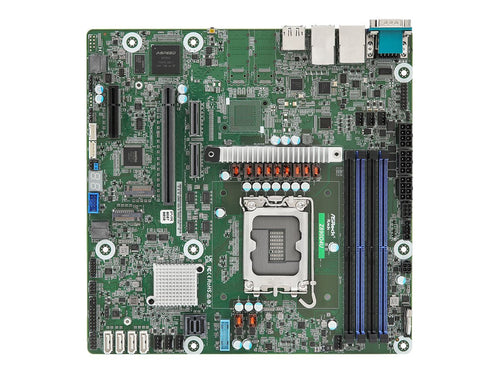 ASRock Motherboard – micro ATX, USB 3.2, 2 Gigabit LAN