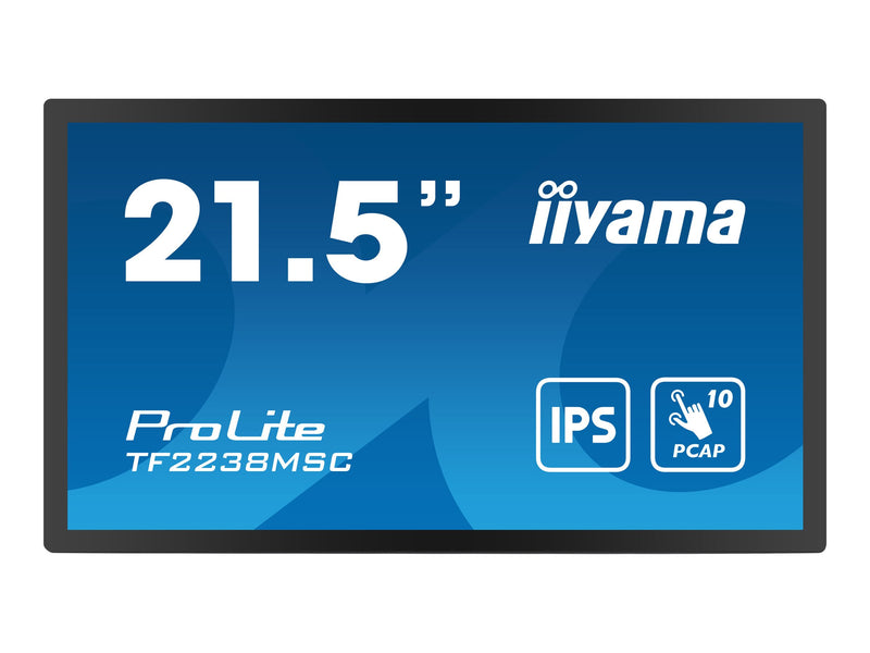 Iiyama 21,5" Touchscreen-Monitor – Full HD, IPS-Panel
