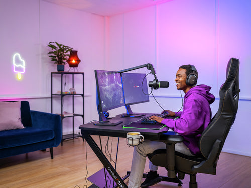 Trust USB-Mikrofon mit Arm – Ideal für Rundfunk und Streaming