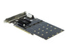 Delock Speicher-Controller – 4x M.2 SSDs, PCIe 3.0