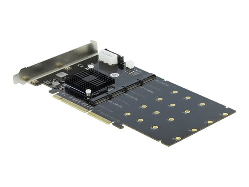 Delock Speicher-Controller – 4x M.2 SSDs, PCIe 3.0