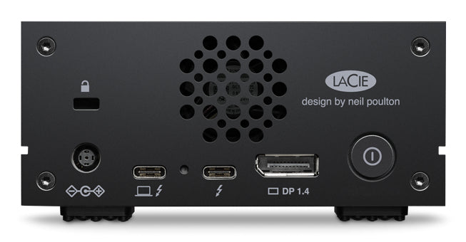 LaCie 1big Dock – 30 TB Speicher, Thunderbolt 3