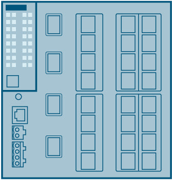 Siemens Netzwerk-Switch – 24 Ports für zuverlässige Verbindungen