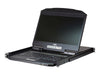 ATEN KVM-Konsole – 16 Anschlüsse, 18.5" Display