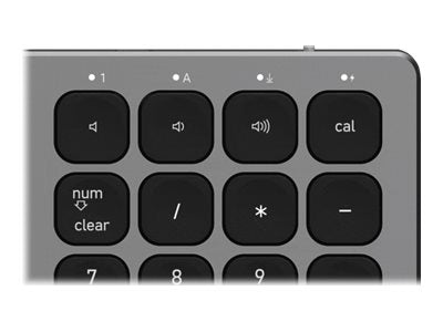 KEYSONIC Kabellose Tastatur – Bluetooth, volle Größe
