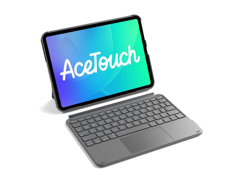 INATECK Kabellose Tastatur – Mit Touchpad, Bluetooth für iPad