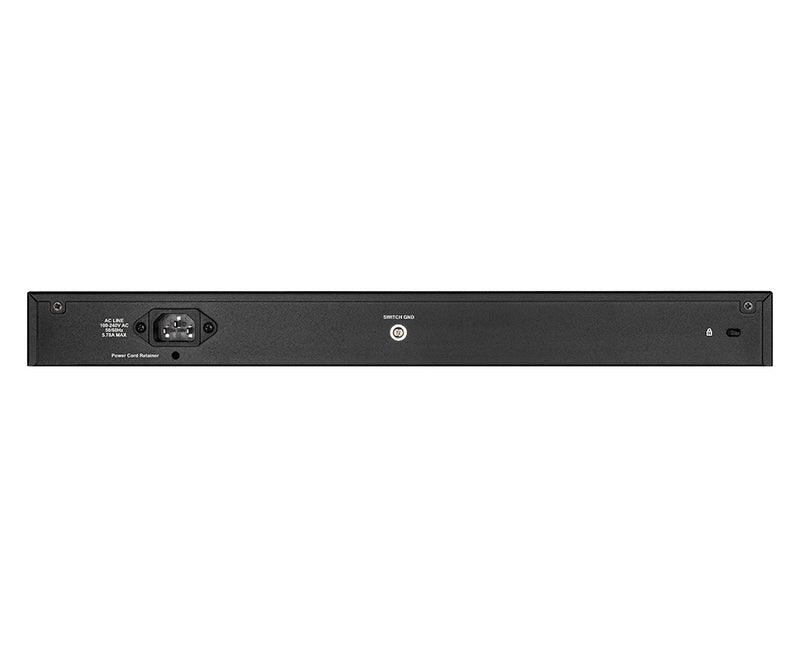 D-Link 52-Port Netzwerk-Switch – Einfache Verwaltung, PoE+ Unterstützung