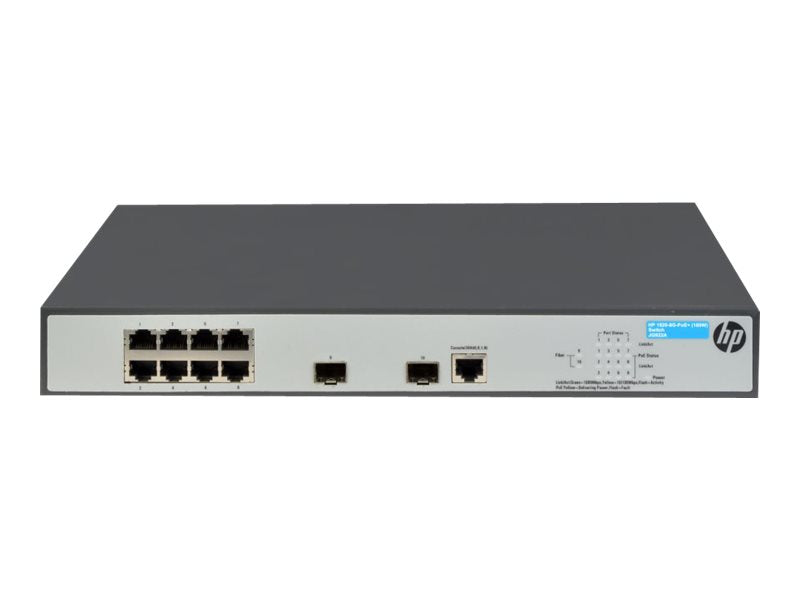 HP Enterprise Netzwerk-Switch – 8 Ports, PoE+ für kleine Unternehmen