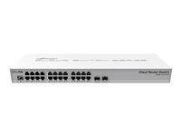 Mikrotik Cloud Router Switch – 24 Gigabit-Ports, 2 SFP+ für schnelles Netzwerk