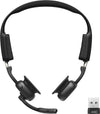 Shokz OpenMeet UC Headset – Offenes Ohr, Bluetooth, USB-A Adapter