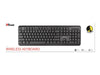 Trust Ody Kabellose Tastatur – Spritzwasserschutz, USB-Empfänger