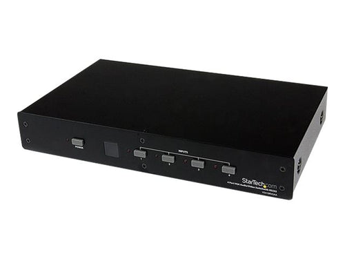StarTech Video Switch – 4 VGA-Anschlüsse, Audio-Unterstützung