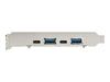 Startech USB-C PCIe Karte – 4 Ports, 10 Gbit/s Geschwindigkeit