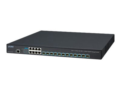 Planet Technology Netzwerk-Switch – 20 Ports, Rackmontage möglich