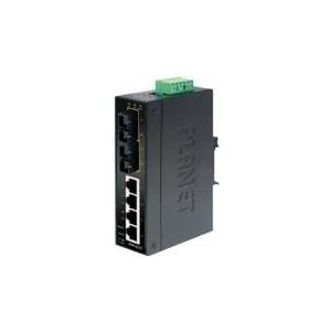 Planet Technology Ethernet-Switch – 4 Ports, DIN-Schienenmontage