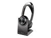 HP Poly Voyager Focus 2 – Kabelloses USB-C-Headset mit Ladestation