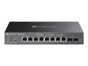TP-Link Omada Netzwerk-Switch – 8 PoE+ Ports, 2 schnelle SFP+