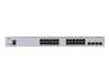 Cisco Managed Switch – 24 Anschlüsse, PoE+ für kleine Unternehmen