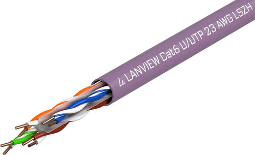 Lanview Netzwerkkabel – 305 m, robust und halogenfrei