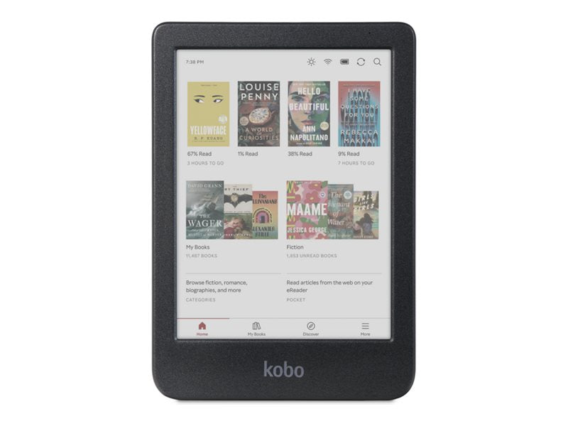 Kobo Clara Colour eBook-Reader – Farbdisplay, 16 GB Speicher