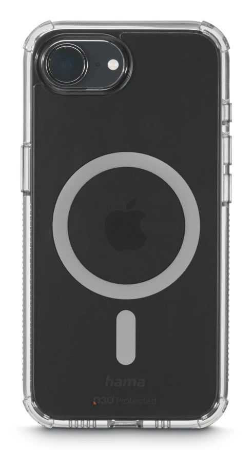 HAMA Handyhülle für iPhone 16e – MagSafe-kompatibel, durchsichtig