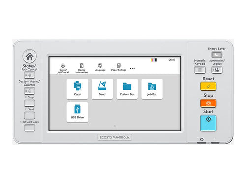 Kyocera Multifunktionsdrucker – Farbe, bis zu 40 Seiten/Min.