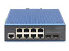 Digitus 8+2-Port Switch – Gigabit Ethernet, PoE-Unterstützung