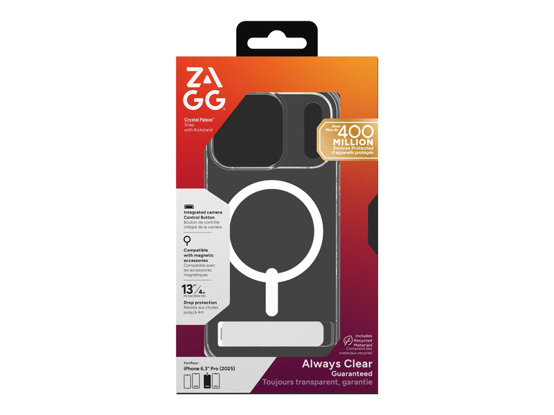 ZAGG iPhone 17 Pro Max Hülle – MagSafe & Standfunktion