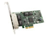 Broadcom Netzwerkadapter – 4x Gigabit Ethernet, PCIe-Anschluss
