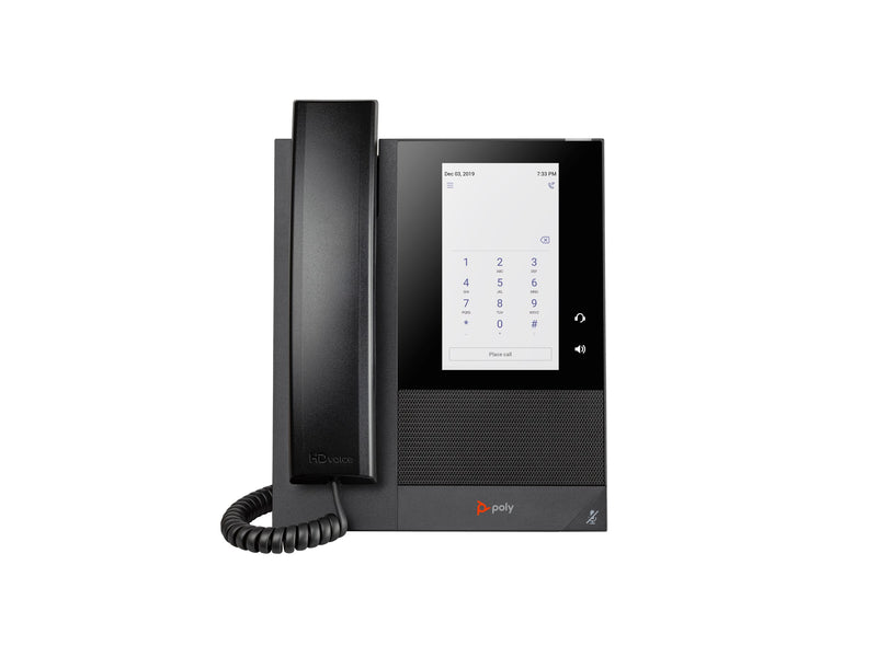 HP Poly CCX 400 Telefon – Einfaches Touchscreen-Telefon für MS Teams