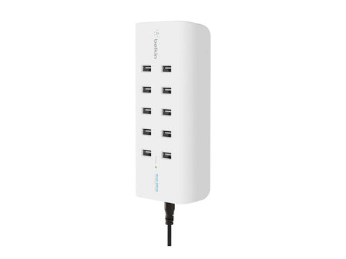 Belkin 10-Port USB-Ladestation – Für Smartphones und Tablets