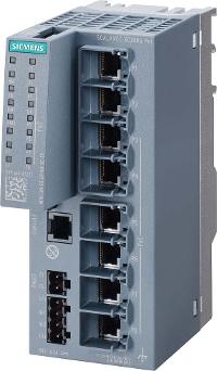 Siemens Netzwerk-Switch – 8 Ports, PoE-Unterstützung