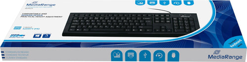 MediaRange Tastatur – Mechanisch, USB, AZERTY Französisch