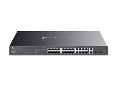 TP-LINK Netzwerk-Switch – 28 Anschlüsse, PoE+ Unterstützung