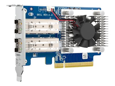 QNAP Netzwerkadapter – 10-Gigabit, PCIe für schnelles Internet
