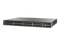 Cisco 52-Port Netzwerk-Switch – Einfach zu verwalten, PoE-fähig