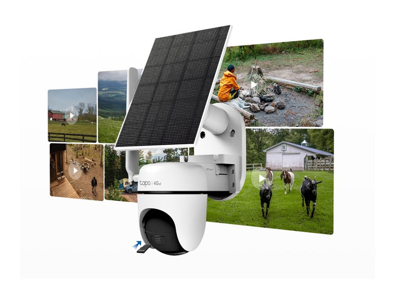 TP-Link Sicherheitskamera – Solarbetrieb, wetterfest