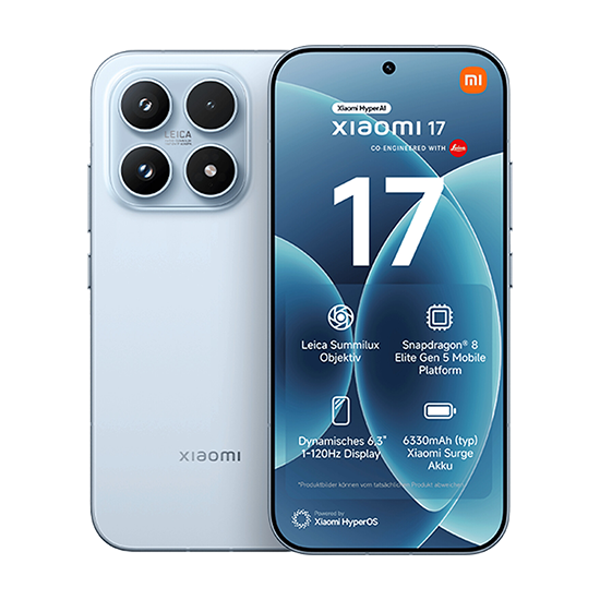 Xiaomi 17 Smartphone – 5G, 12 GB RAM, 512 GB Speicher