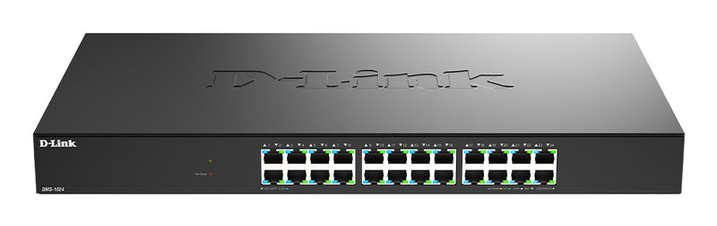 D-Link 24-Port Netzwerk-Switch – Multi-Gigabit für schnelles Internet
