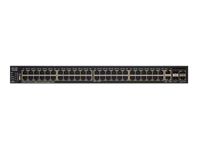 Cisco 48-Port Managed Switch – PoE+ für leistungsstarke Netzwerke
