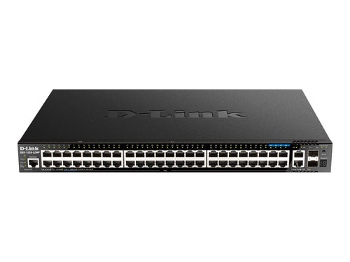 D-Link 28-Port Gigabit Switch – PoE+, stapelbar, 10G-Anschlüsse