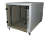 Triton 19" Rollenschrank – 12HE, Glastür für Netzwerke